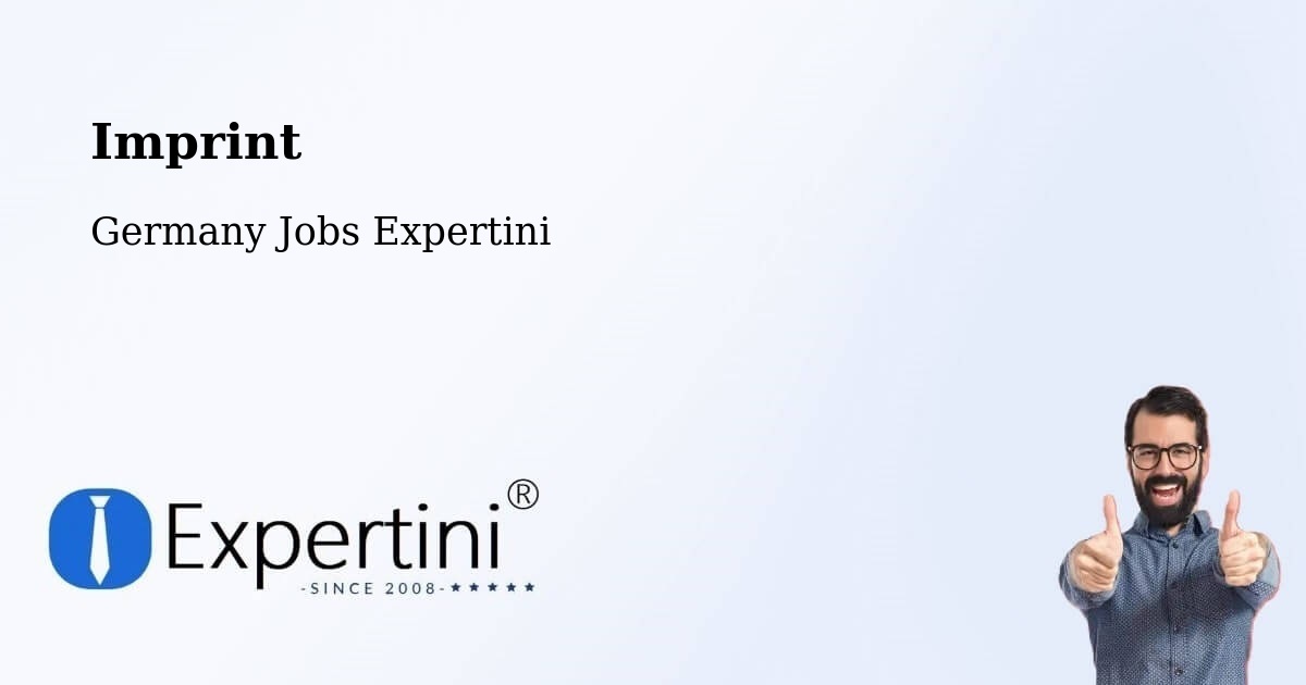 Imprint – Abstatt - Germany Jobs Expertini