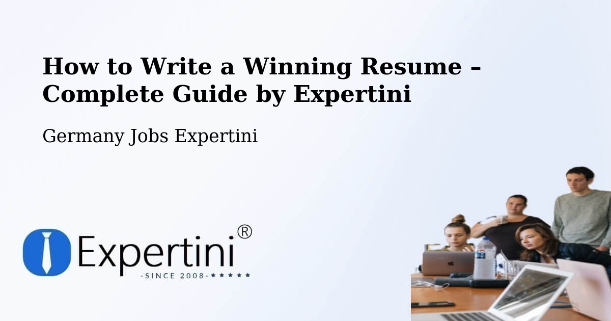 Resume Writing Guide for Job Seekers – Abstatt - Abstatt, Germany Jobs Expertini